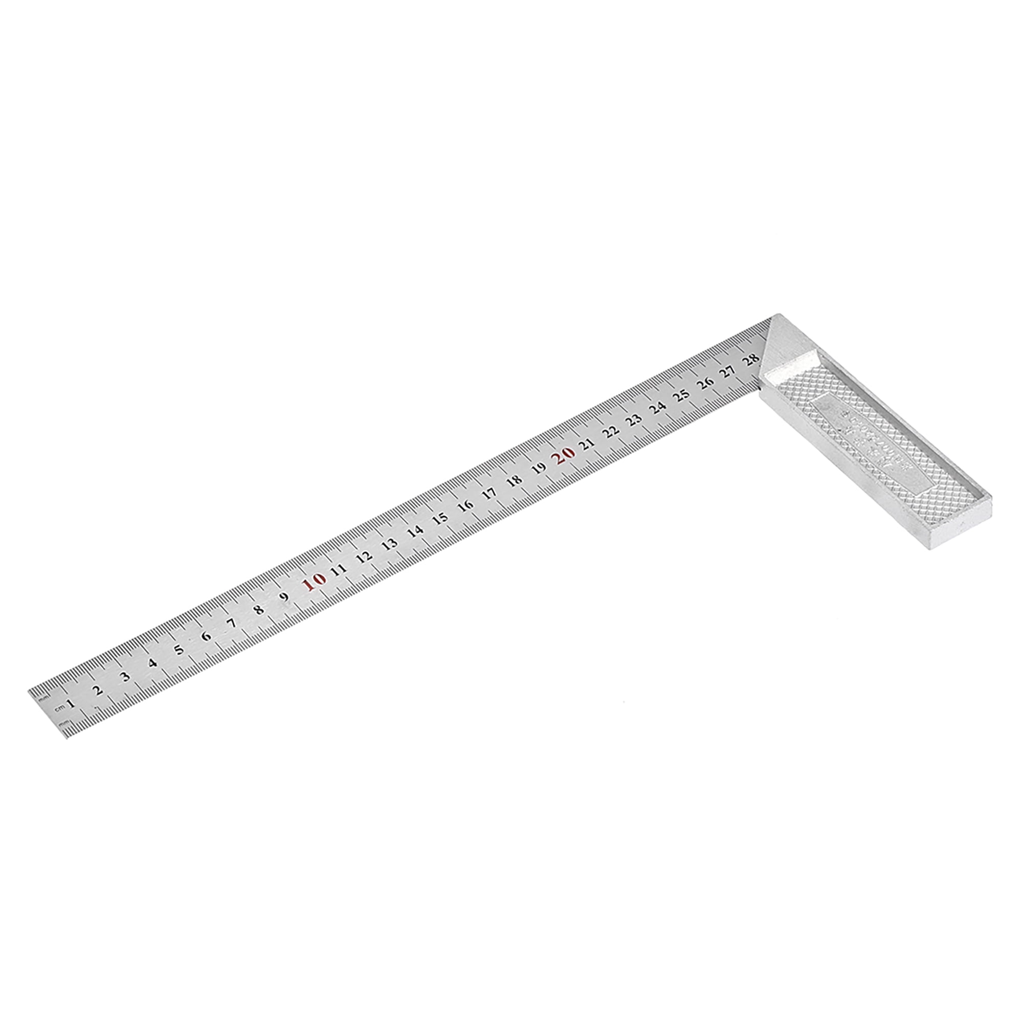 Right Angle Ruler Measuring Tool L Shape 90 Degree Stainless Steel 300mm 