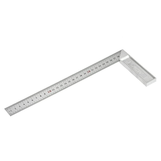Right Angle Ruler 300 mm L Shape Carpenter Square Dual Side Scale