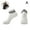 White, variant on Girls Gripper Trainer Socks Non Slip Yoga Socks Sports Liners Sportswe