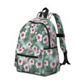 thumbnail image 2 of Pioneer Flower Floral Print Pattern Cute School Backpack with Padded Back and Adjustable Shoulder Straps 13.4"x11"x4.7", 2 of 5