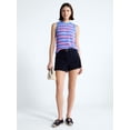thumbnail image 2 of Free Assembly Women's Crochet Cotton Racerback Tank Top, Lightweight, Sizes XS-XXL, 2 of 5