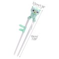 thumbnail image 2 of Danhjin Learning Chopsticks Children's Chopsticks Baby Special Training Chopsticks Positioning Eating Learning Chopsticks Auxiliary Food Tableware Suitable For 1-8 Year, 2 of 7