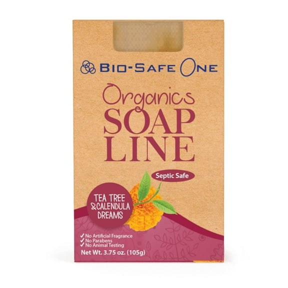 Bio-Safe One, Inc - Tea Tree & Calendula Dreams Organic Soap Bar - 3.75 oz.