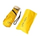 thumbnail image 3 of Paraguas de viaje resistente, 2 en 1, resistente al agua, plegable y portátil. Amarillo, 3 of 9