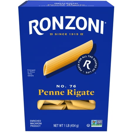 RONZONI, PENNE RIGATE NO. 76, ENRICHED MACARONI PRODUCT