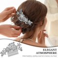 thumbnail image 5 of Bridal Hair Comb Bridal Wedding Hair Comb Pearl Wedding Decoration Headpiece Pearl Bridal Hair, 5 of 5