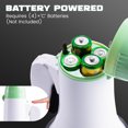 thumbnail image 3 of MyMealivos 20W Portable Megaphone ABS Material Bullhorn with Volume Control, Siren-White Green, 3 of 7