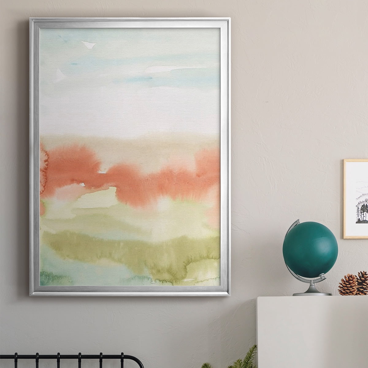 Blushing Sunrise I Premium Framed Print, in Gold, Black, or Silver - Ready to Hang