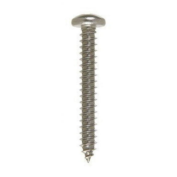 Hillman Stainless Steel Sheet Metal Screws No. 8 X 1-1/4 " Pan Head
