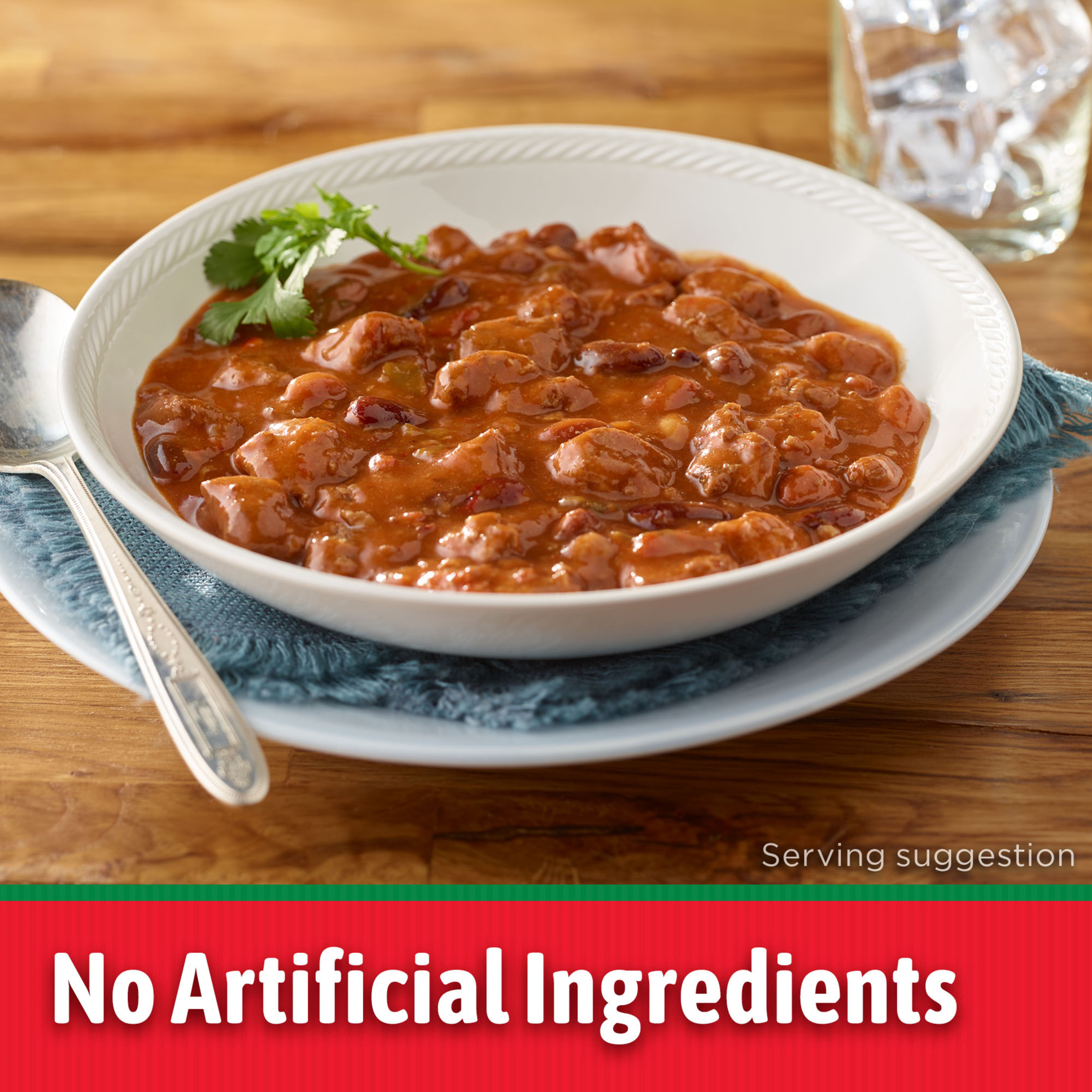 HORMEL COMPLEATS Chili w/Beans, No Artificial Ingredients, 10 oz Plastic Microwave Tray - image 4 of 12