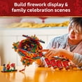 thumbnail image 3 of LEGO Spring Festival Fortune Firecracker Kids Building Toy - Chinese New Year Toy for Boys & Girls, Ages 9+ - Play & Display Wall Art with Realistic Sound Effects - Gift Idea for Birthdays - 80118, 3 of 5