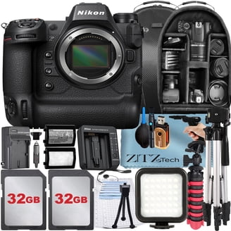 Nikon Z9 Mirrorless Camera (Body Only) with 2 Pack 128GB Memory