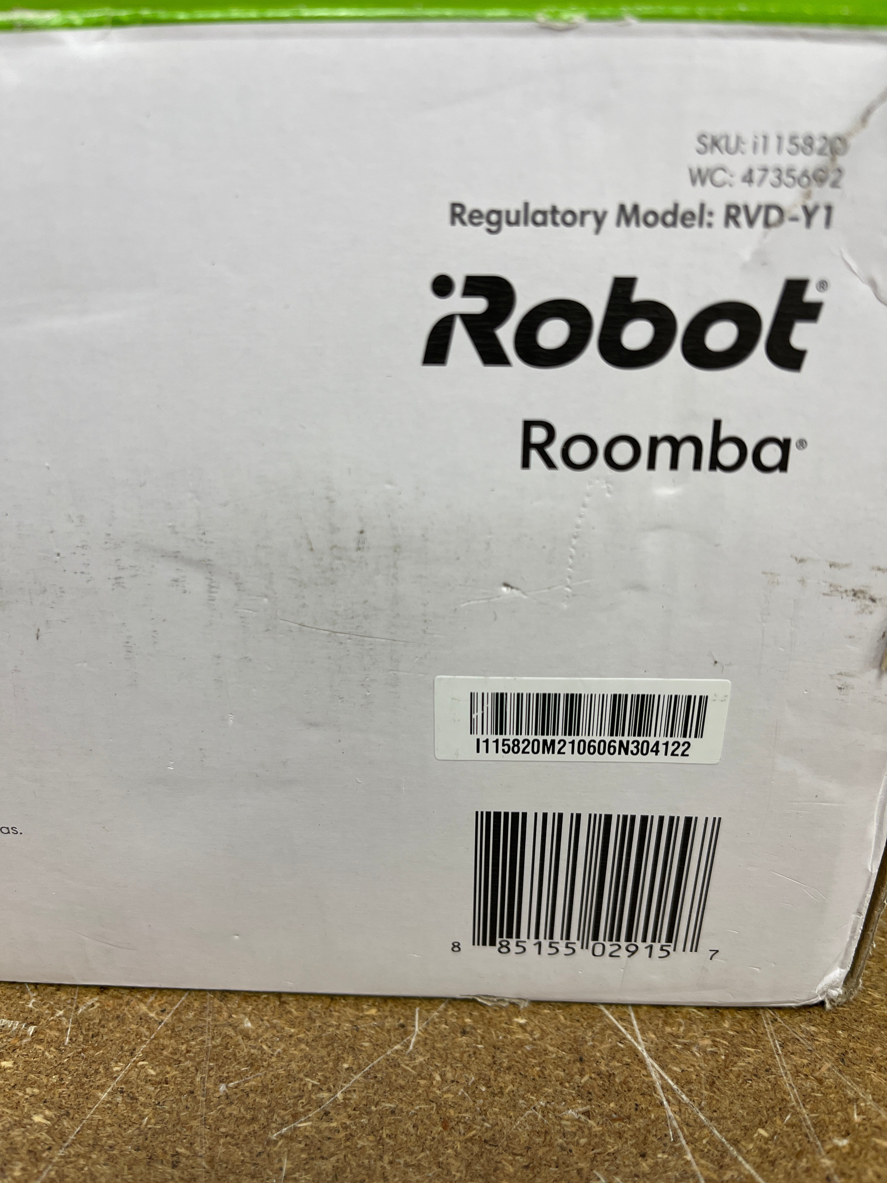 iRobot Roomba i1 1158 Wi-Fi Smart Robot Vacuum 