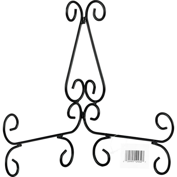 Plaid Metal Folding Easel, Black, 1 Piece, 10"