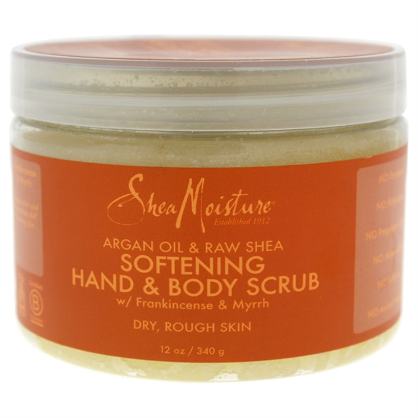SheaMoisture 12 oz Argan Oil & Raw Shea Butter Hand & Body Scrub