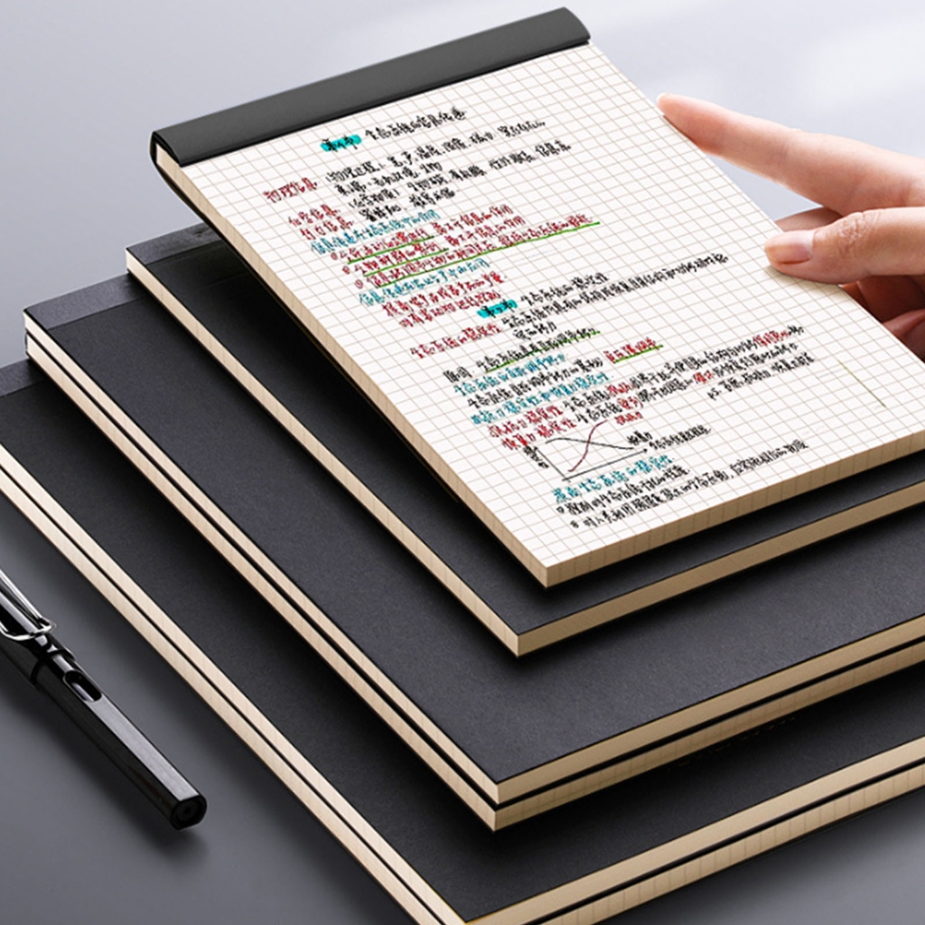 Notebook Recycled Paper Writing Pad Multiple Formats Notepad Easy Tear