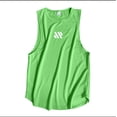 thumbnail image 4 of BRGZLK Tank Top For Men Crew Neck Mesh Sleeveless Athletic Muscle Fit Breathable Comfortable Active Summer Gym Training Daily Wear, 4 of 5