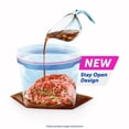 thumbnail image 3 of Ziploc® Freezer Bags with Stay Open Technology, Medium, 75 Bags, 3 of 4