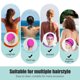 thumbnail image 4 of Gorro de natación de silicona con forma de burbuja para reducir el arrastre del agua, gorro de natación reutilizable para mujeres y hombres que mantiene el peinado sin cambios, 4 of 5