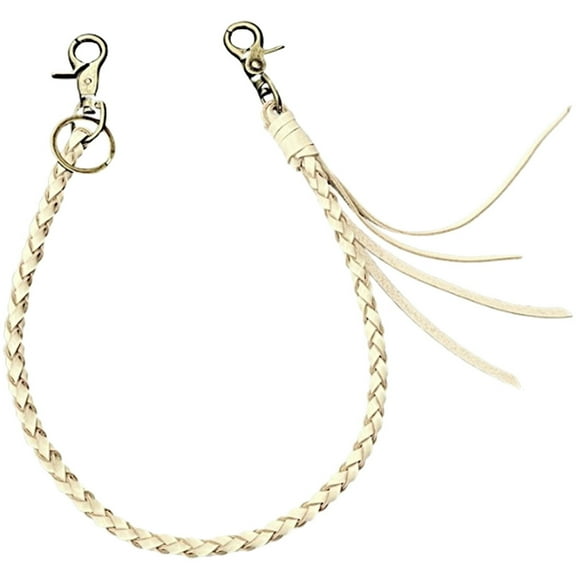 PTOOTP Mens Wallet Chain White 1Pcs