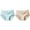 N-Light Blue 1PCS & Beige 1PCS, variant on 2 Pack(Purple 1PCS & Light Blue 1PCS) athletic Panties for Multipack Logo Low Waist Striped Tangas No Show Bikini Thongs Women Underwear Panties Thong