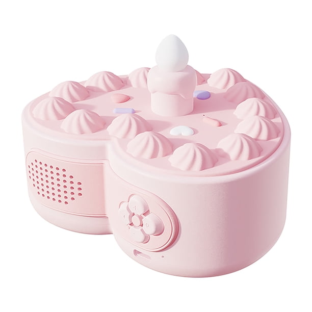 Pisexur Electrónica para Hombres Pastel de Cumpleaños Altavoz Bluetooth Altavoz Pequeño de Alta Gama Altavoz Bluetooth Portátil de Alta Gama Electrónica para Niños, Organizador de Electrónica