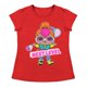thumbnail image 1 of Playera Para Niña MGA Entertainment L.O.L Cuello Redondo Manga Corta Talla 10 Rojo, 1 of 2