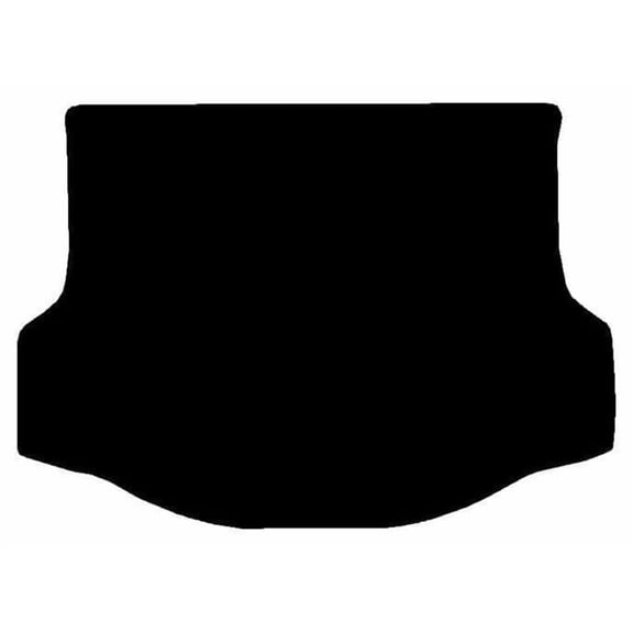 1-Piece Custom Carpeted Cargo Floor Mat for 2013-2018 Toyota Rav4, Black, Made in USA