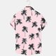 thumbnail image 4 of Camisetas de Lino para Hombres Vintage Bowling Manga Corta Cuello Cubano, Retro Playa Y Verano Hombre Manga Corta Botón Abajo Camisetas, 4 of 8