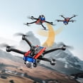thumbnail image 3 of Dron Wifi Con Cámara 4K, 360 Flip FPV Mini Drones, Quadcopter RC Plegable Con 4 De Evitación De Obstáculos, Posicionamiento De Flujo óptico, 3 of 7