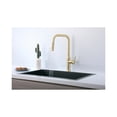 thumbnail image 4 of Elegant Lighting Noor Single Handle Pull Down Sprayer Kitchen Faucet In Brushed Gold, 4 of 6