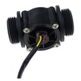 thumbnail image 3 of 2PCS Water Flow Sensor, Fuel Flow Meter Water Meter Sensor Flowmeter Water Sensor, Counter Indicator FS400A G1 DN25 1-60L/Min ,Easy to Install, 3 of 6