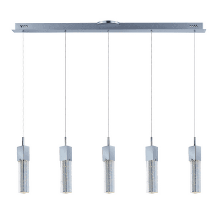 

Island Lighting 5 Light With Polished Chrome Finish LED Bulbs 5 inch 37.5 Watts