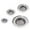 Silver, variant on Ikeay Wide Edge Coarse Mesh, 4Pcs Stainless Steel Sink Filter Bathtub Screen Drain Anti Clogging Filter Floor Sink Screen for Kitchen Bathroom, Strainers