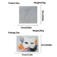 thumbnail image 4 of braveheart Cat Mask Making Set For Cosplay Halloween 6 Pcs Fur Blank Masks With Fabric And Eye Mesh Include 6 D, 4 of 6