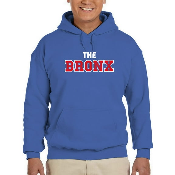 The Bronx Text Hoodie Men -GoatDeals Designs, Male Large