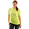 thumbnail image 1 of Occunomix LUX-300P-04L Classic Cotton Safety Shirt with Pocket, Large, Lime, 1 of 3