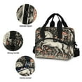 thumbnail image 5 of joogoo Unicorn and Mushroom Insulated Lunch Bags Reusable Cooler Box with Shoulder Strap, 5 of 6