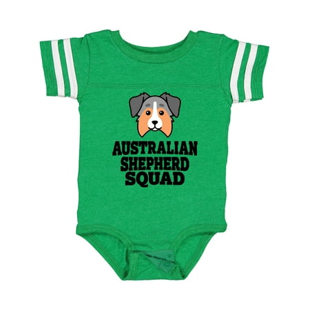 

Inktastic Dog Australian Shepherd Squad Gift Baby Boy or Baby Girl Bodysuit
