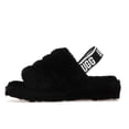 thumbnail image 2 of UGG Women's Fluff Yeah Slide Black Sandals, from StockX, 2 of 5