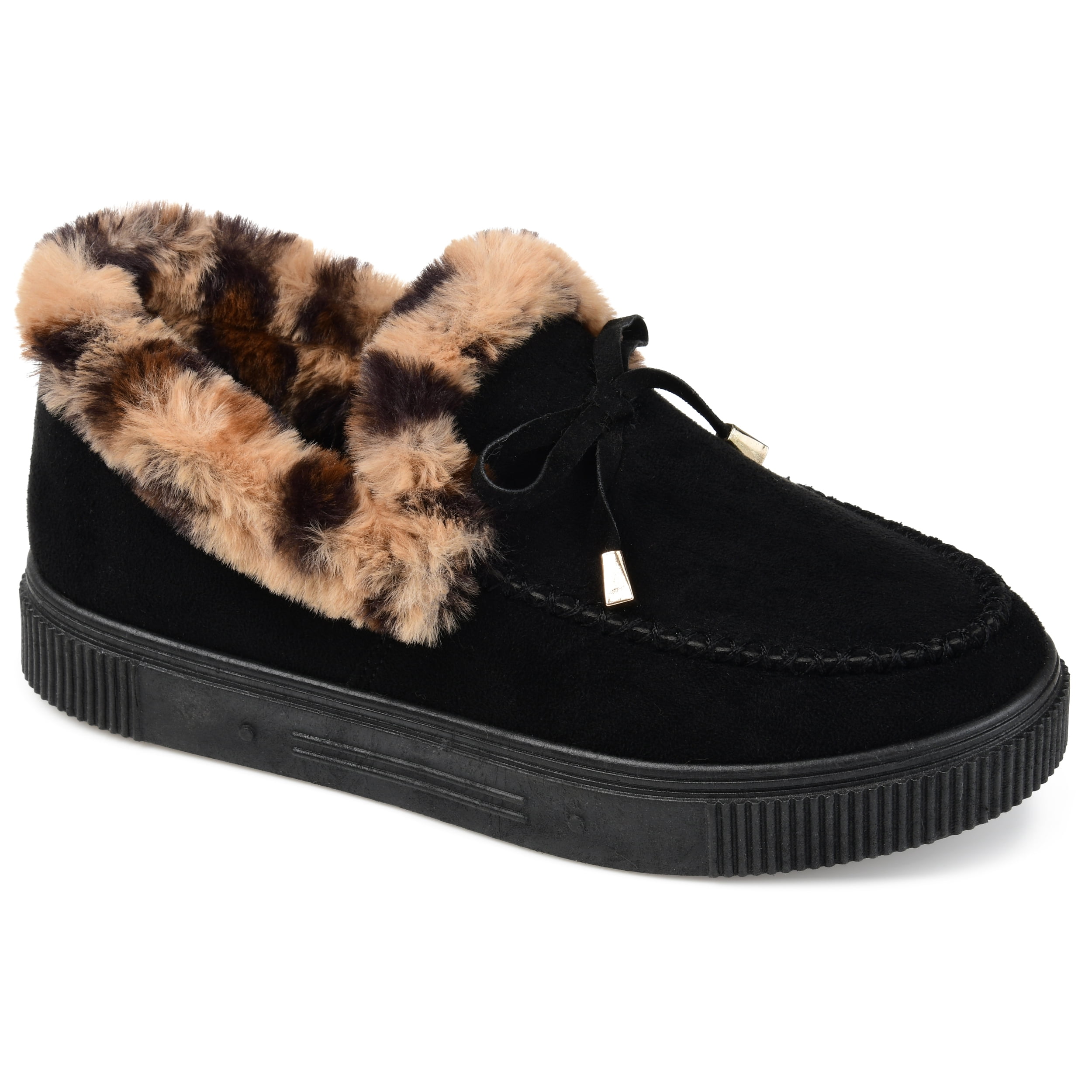 brinley co faux fur slippers
