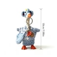 thumbnail image 3 of Sruoe 7 Inch Desk Goose Outfits, Knitted Elephants Shaped Geese Hat & Outfit Set, Mini Porch Goose Clothes, Costume Clothes for Table Decor Tabletop Goose Accessory Holiday All Seasons Holiday, 3 of 9