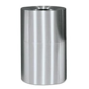 Rubbermaid Commercial Products AOT62SAPL 62 gal Atrium Extra Large Capacity Open Top Aluminum Container, Satin Finish by RUBBERMAID COMMERCIAL PROD.