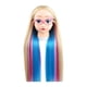 thumbnail image 1 of Modelo de cabeza de muñeca con abrazadera de mesa, cabeza de maniquí multiusos de 65cm, cabeza de muñeca de práctica de estilismo para niños para pelu Estilo B, 1 of 8