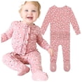 thumbnail image 1 of Pijama elegante de viscosa con forma de cacahuete para bebé, bambú, para niña de 0 a 3 m, 1 of 8