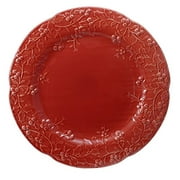 Angle View: Pfaltzgraff Winterberry Red Charger Plate, 12-3/4-Inch