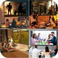 thumbnail image 5 of EMART Outdoor Projector Screen with Heavy Flat Base, 120in Portable Movie Screen Stand Indoor 16:9 4K HD for Backyard, Party, 5 of 7
