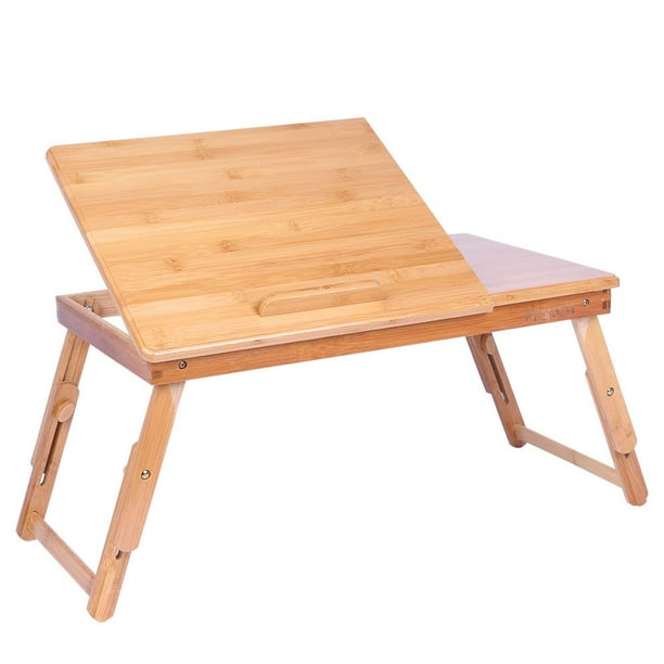 Ktaxon Bamboo Portable Laptop Notebook Computer Desk Bed Tray Stand