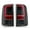 Red Cover, variant on Bestco For 09-17 Dodge Ram 1500 3500 3500 3D LED Tail Light 1 Pair Black LED Brake Lamps Red Cocer