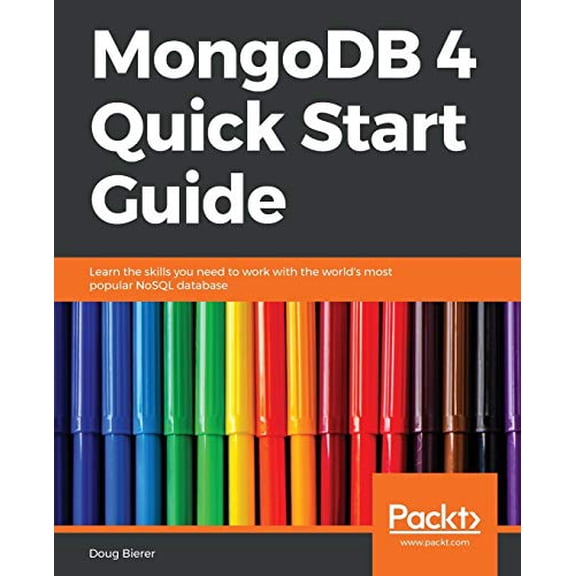 Pre-Owned MongoDB Quick Start Guide (Paperback) 1789343534 9781789343533